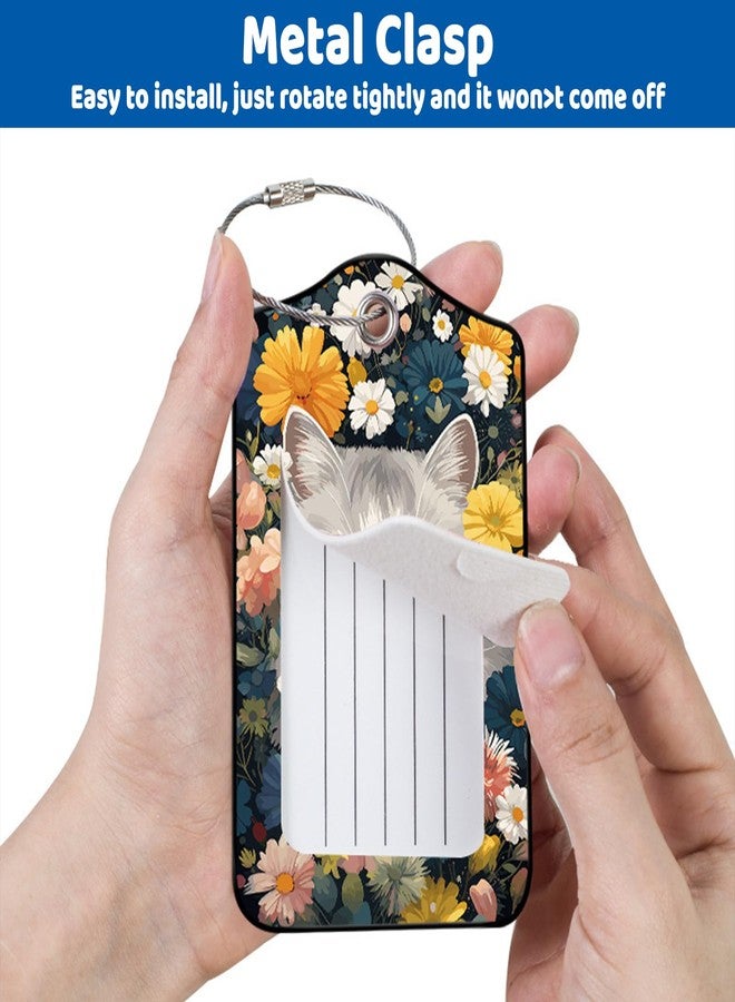 BOBOAR Luggage Tags for Suitcases,2 Pcs Bag Travel Uniquetags for Luggage Identifiers - Image 3